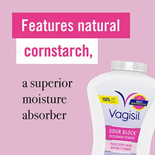 Load image into Gallery viewer, Vagisil Odor Block Feminine Deodorant Powder for Women, Talc-Free, Gynecologist Tested, 8 Ounce (Packaging May Vary)
