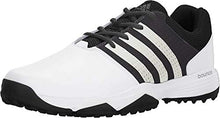 Load image into Gallery viewer, adidas Men's 360 Traxion Golf Shoe, FOOTWEAR WHITE/FOOTWEAR WHITE/CORE BLACK, 8 M US
