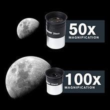 Load image into Gallery viewer, Celestron - AstroMaster 90AZ Refractor Telescope - Refractor Telescope for Beginners - Fully-Coated Glass Optics - Adjustable-Height Tripod - BONUS Astronomy Software Package
