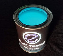 Load image into Gallery viewer, Glow in The Dark Paint - 32oz - Electric Blue - Acrylic Water Based Glow in The Dark Paints for Art, Theater, Safety Exit Signs, Wall Art, Halloween, Professional Grade Quality
