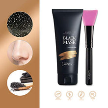 Load image into Gallery viewer, Aliceva Blackhead Remover Mask, Peel Off Face Mask, Charcoal Peel Off Mask for All Skin Types with Applicator - 2.12 FL.OZ / 60G
