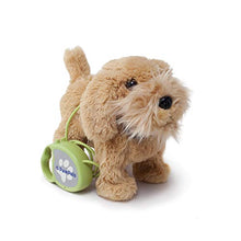 Load image into Gallery viewer, Meva Kids Walking and Barking Puppy Dog Toy Pet with Remote Control Leash (Brown)
