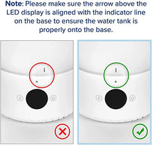 Load image into Gallery viewer, LEVOIT Humidifiers for Bedroom, Cool Mist Top Fill for Baby Nursery Kids and Plants with Essential Oils, Ultrasonic, Super Quiet, Easy Clean, BPA Free, 3L, White
