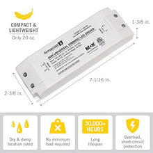 Load image into Gallery viewer, Armacost Lighting 840600 60 watt Dimmable Driver for LED Lighting, with Removable AC Cord, White
