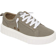 Load image into Gallery viewer, Roxy Women's Sheilahh Slip On Platform Sneaker Shoe, Olive , 9 medium US
