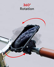 Load image into Gallery viewer, Bike Phone Mount BC Master Anti Shake 360 Rotation Silicone Bicycle Motorcycle Phone Mount for Handlebar Bike Accessories Compatible with iPhone 11 Pro Max/11/XS/8, Samsung Galaxy S10+,and More
