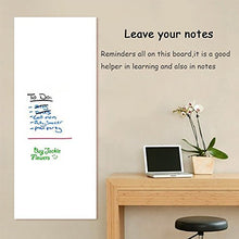 Load image into Gallery viewer, Dry Erase Whiteboard Sticker Wall Decal, Self-adhesive White Board Peel Stick Paper for School,Office,Home,Kids Drawing with 1 Water Pen (78.7" x 17.7")
