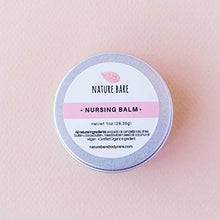 Load image into Gallery viewer, Nipple Cream for Breastfeeding - Natural Nipple Butter - Vegan Breast Balm for New Mama &amp; Baby | Nursing and Dry Skin - Nipple Salve | Earth Friendly | 1oz

