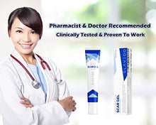 Load image into Gallery viewer, Advanced Medical Silicone Scar Gel - Topical Gel for Scar Treatment on Face and Body - Scar Mark Removal of Old and New Scars due to C-Section, Surgery, Injury, Burns, Acne, Stretch Marks
