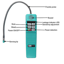 Load image into Gallery viewer, Elitech HLD-100+ Halogen Leak Detector Freon Sniffer + LMC-200 Refrigerant Charging Scale HVAC Freon Scale 220lbs
