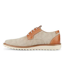 Load image into Gallery viewer, Dockers Mens Edison Smart Series Dress Casual Canvas Oxford Shoe with Stain Defender, Sand, 8.5 M
