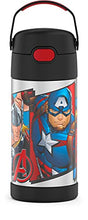 Load image into Gallery viewer, THERMOS FUNTAINER 12 Ounce Stainless Steel Vacuum Insulated Kids Straw Bottle, Glitter Pink
