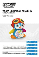 Load image into Gallery viewer, Musical Dancing Penguin Toy for Boys &amp; Girls Kids or Toddlers Aged 1 2 3 4 5 TG655 – Features Different Modes, Lights, Sounds – Fun Storytelling Toy by ThinkGizmos (Trademark Protected)
