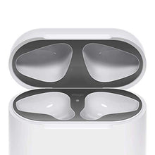 Load image into Gallery viewer, elago Upgraded AirPods Dust Guard (Matte Space Grey, 1 Set) – Dust-Proof Film, Luxurious Looking, Must Watch Easy Installation Video, Protect AirPods from Metal Shavings [US Patent Registered]
