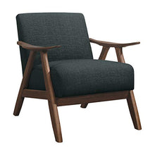 Load image into Gallery viewer, Lexicon Fabric Accent Chair, Dark Gray
