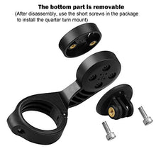 Load image into Gallery viewer, Thinvik Bike Computer Mount Bicycle Out Front Mount for Garmin Edge 1030 1000 830 820 810 800 530 520 Plus 520 510 500 200 25 Touring and Touring Plus Compatible with 31.8mm 25.4mm Handlebar
