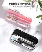 Load image into Gallery viewer, Fairywill Dual Sonic Electric Toothbrushes for Adults &amp; Kids - 10 Brush Heads 2 Travel Cases Included, 5 Modes with Smart Timer, Rechargeable Whitening Toothbrush USB Charging Lasts 30 Days

