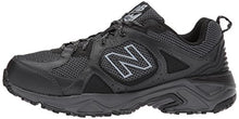 Load image into Gallery viewer, New Balance Men's 481 V3 Trail Running Shoe, Black/Magnet/Metallic Silver, 7 M US
