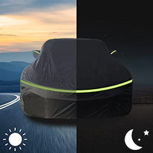 Load image into Gallery viewer, for Camaro Full Car Cover Waterproof All Weather, Outdoor Car Covers Windproof Heavy Duty Waterproof Protection Fit for 2010-2021 Chevy Camaro (Black)
