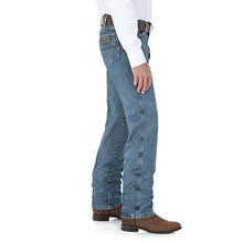 Load image into Gallery viewer, Wrangler Men's George Strait Cowboy Cut Original Fit Jean, Greyed Denim, 35W x 30L
