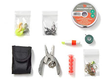 Load image into Gallery viewer, OFF GRID TOOLS Mini Fishing B.O.S.S Bug Out Bag Survival Fishing Kit. 45 Piece Fishing Kit
