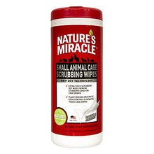 Load image into Gallery viewer, Nature's Miracle Small Animal Cage Scrubbing Wipes Extra Thick

