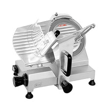 Load image into Gallery viewer, Zica 10" Chrome-plated Carbon Steel Blade Electric Deli Meat Cheese Food Ham Slicer Commercial and for Home use ZBS-10A
