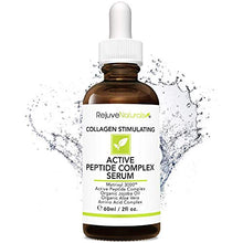Load image into Gallery viewer, Peptide Complex Serum with Matrixyl 3000 (2 oz, Double-Sized) Minimizes Look of Fine Lines &amp; Deep Wrinkles, Crow's Feet, Crepey Skin. Lightweight Anti Aging Moisturizer for Face &amp; Neck
