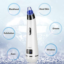 Load image into Gallery viewer, Blackhead Remover,Zdatt Blackhead Vacume Remover -Comedo Pore Extracotr Beauty Device with 5 Probes for Blackhead Remover Vacume Suction Cleanser
