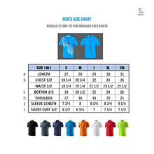 Load image into Gallery viewer, MAXERIA Dry Fit Polo Shirts for Men Short Sleeve Sport Mens Moisture Wicking Shirts Pique Jersey Stretch Golf Shirts for Men Orange
