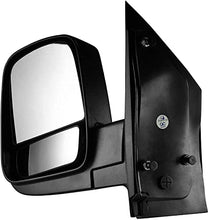 Load image into Gallery viewer, Driver Side Textured Side View Mirror for 08-14 Chevy Express &amp; GMC Savana 1500, 08-17 Chevy Express 2500 3500, GMC Savana 2500 3500 - with Blind Spot Corner Glass - GM1320395
