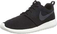 Load image into Gallery viewer, Nike Mens Rosherun Black/Anthracite/Sail Running Shoe 10.5 Men US
