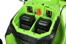Load image into Gallery viewer, Greenworks 48V 20" Brushless Cordless Push Lawn Mower, (2) 4.0Ah USB Batteries (USB Hub) and Dual Port Rapid Charger Included (2 x 24V)
