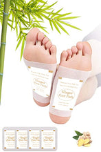 Load image into Gallery viewer, Foot Pads | Ginger Foot Pads for Your Good Feet | Foot and Body Care | Apply, Sleep &amp; Feel Better | All Natural &amp; Premium Ingredients for Best Combination &amp; Results | 20 PCS
