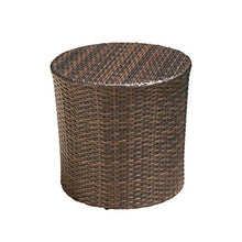 Load image into Gallery viewer, Christopher Knight Home Keaton Wicker Barrel Side Table, Multibrown
