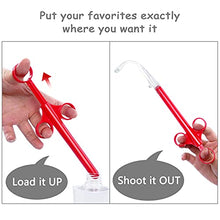 Load image into Gallery viewer, ANGCURE Lube Applicator Syringes, Lubricant Shooter with Smooth Rounded Cap for Men, Women &amp; Couples, Reusable, Easy Use &amp; Clean [10ml Scales][Red White]
