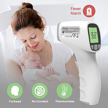 Load image into Gallery viewer, Forehead Thermometer for Adults(Batteries not Included), Non Contact Thermometers, Forehead Thermometer for Baby Kids &amp; Adults
