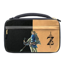 Load image into Gallery viewer, PDP Gaming Officially Licensed Switch Commuter Case - Zelda Breath of the WIld - Semi-Hardshell Protection - Protective PU Leather - Holds 14 Games - Works with Switch OLED &amp; Lite - Perfect for Travel
