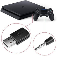 Load image into Gallery viewer, Bluetooth Dongle Adapter USB 4.0 - Zamia Mini Dongle Receiver and Transmitters Wireless Adapter Kit Compatible with PS4 /PS5 Playstation 4 /5 Support A2DP HFP HSP
