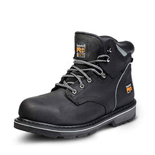 Load image into Gallery viewer, Timberland PRO mens 6" Pit Steel Toe Industrial Work Boot, Black Oiled Full-grain Leather, 10.5 US
