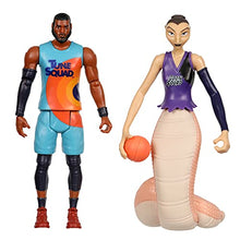 Load image into Gallery viewer, Moose Toys Space Jam: A New Legacy - 2 Pack - On Court Rivals - Lebron &amp; White Mamba, (14578)
