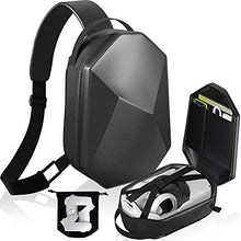 Load image into Gallery viewer, Carrying Case for Oculus Quest 2, Hard Travel Case for Meta/Oculus Quest 2 VR Headset and Controllers Accessories Protective Crossbody Shoulder Chest Backpack Fit for Elite Strap with Storage Bag
