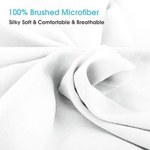 Load image into Gallery viewer, BYSURE 4 Pieces Queen Bed Sheet Set - 1800 Soft Durable Brushed Microfiber, 15 Inch Deep Pockets, Wrinkle &amp; Fade Resistant (Queen, White)
