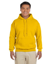 Load image into Gallery viewer, Gildan Heavy Blend Adult Unisex Hooded Sweatshirt/Hoodie (S) (Gold)
