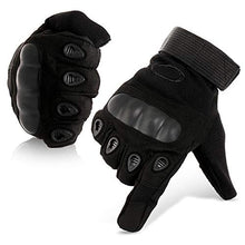 Load image into Gallery viewer, LOSENKA Skateboard Gloves with Sliders，Standard Longboard Downhill Slide Gloves Skate Gloves with 2 Set Slider Puck Set (Black)
