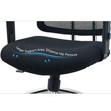 Load image into Gallery viewer, Ticova Ergonomic Office Chair - High Back Desk Chair with Elastic Lumbar Support &amp; Thick Seat Cushion - 140°Reclining &amp; Rocking Mesh Computer Chair with Adjustable Headrest, Armrest
