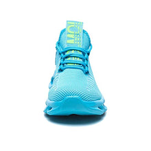 Load image into Gallery viewer, GSLMOLN Tennis Shoes for Big Boys Sneakers Walking Jogging Athletic Sport Gym Workout Fitness Running Jog Shoes for Teen Young Mens Zapatos de Hombre Sky/Blue Size 12
