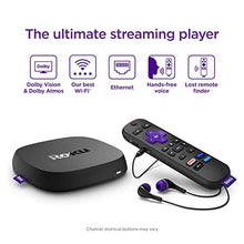 Load image into Gallery viewer, Roku Ultra 2022 4K/HDR/Dolby Vision Streaming Device and Roku Voice Remote Pro with Rechargeable Battery, Hands-Free Voice Controls, Lost Remote Finder, and Private Listening
