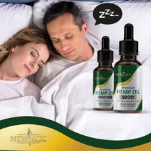 Load image into Gallery viewer, Hemp Oil - 4 Pack - 1000mg of Hemp - Grown &amp; Made in USA - Natural Hemp Drops - by NewAge
