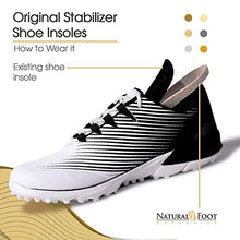 Load image into Gallery viewer, Natural Foot Orthotics Original Stabilizer for Medium to High Arches – Arch Support Shoe Insoles/Inserts for Plantar Fasciitis Relief | Good for Feet, Legs, Back, Heel &amp; Joint Pain | Made in USA
